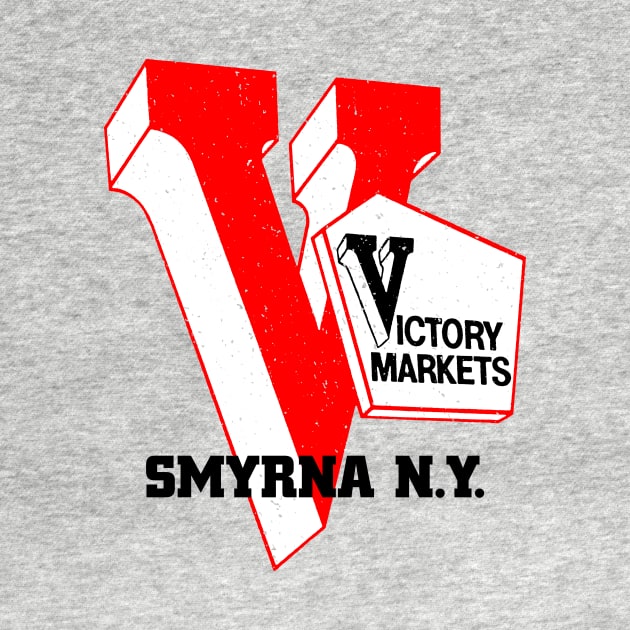 Victory Market Former Smyrna NY Grocery Store Logo by MatchbookGraphics